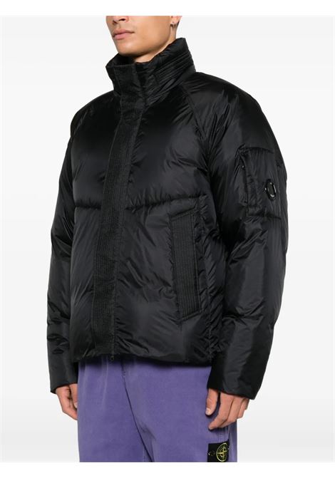 medium jacket in down shield man black C.P. COMPANY | 19CMOW183A-110467A999